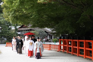 上賀茂神社神前結婚式11