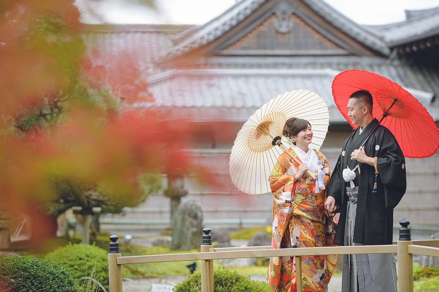 【京都前撮りご利用】ご新郎ご新婦様