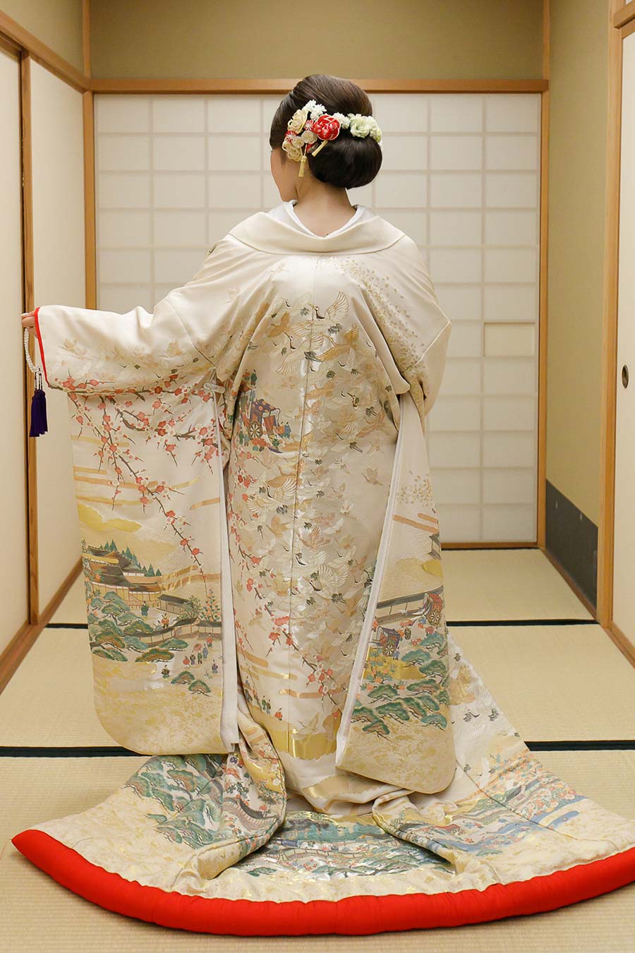 飛翔鶴洛中洛外図