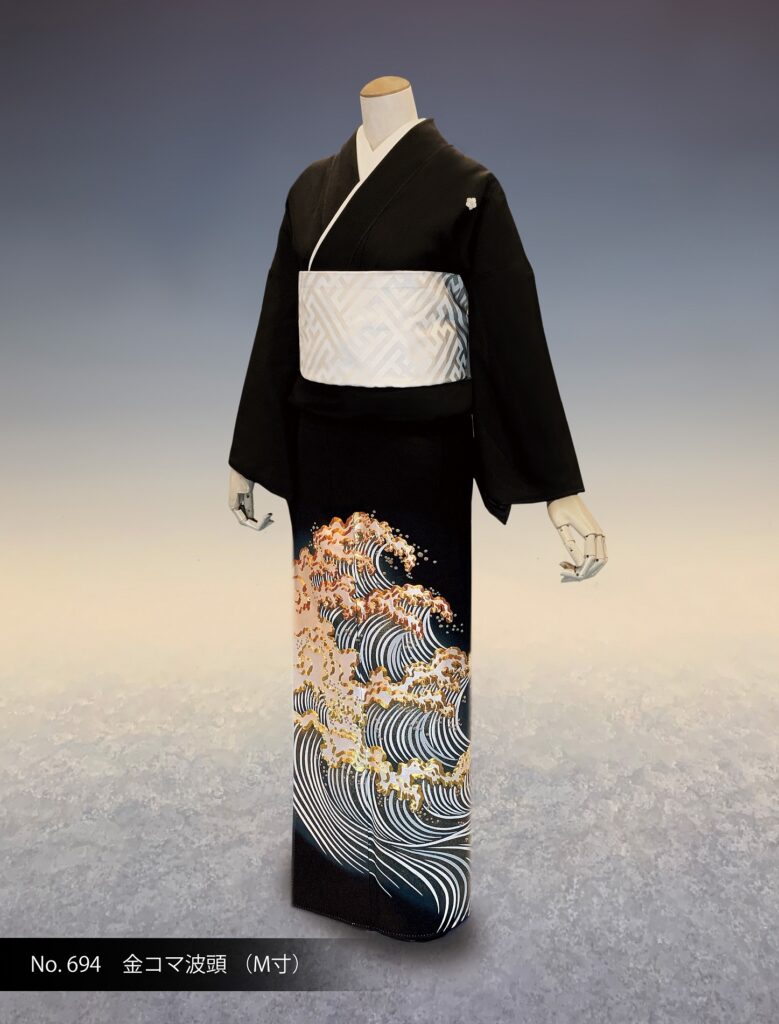 金コマ波頭