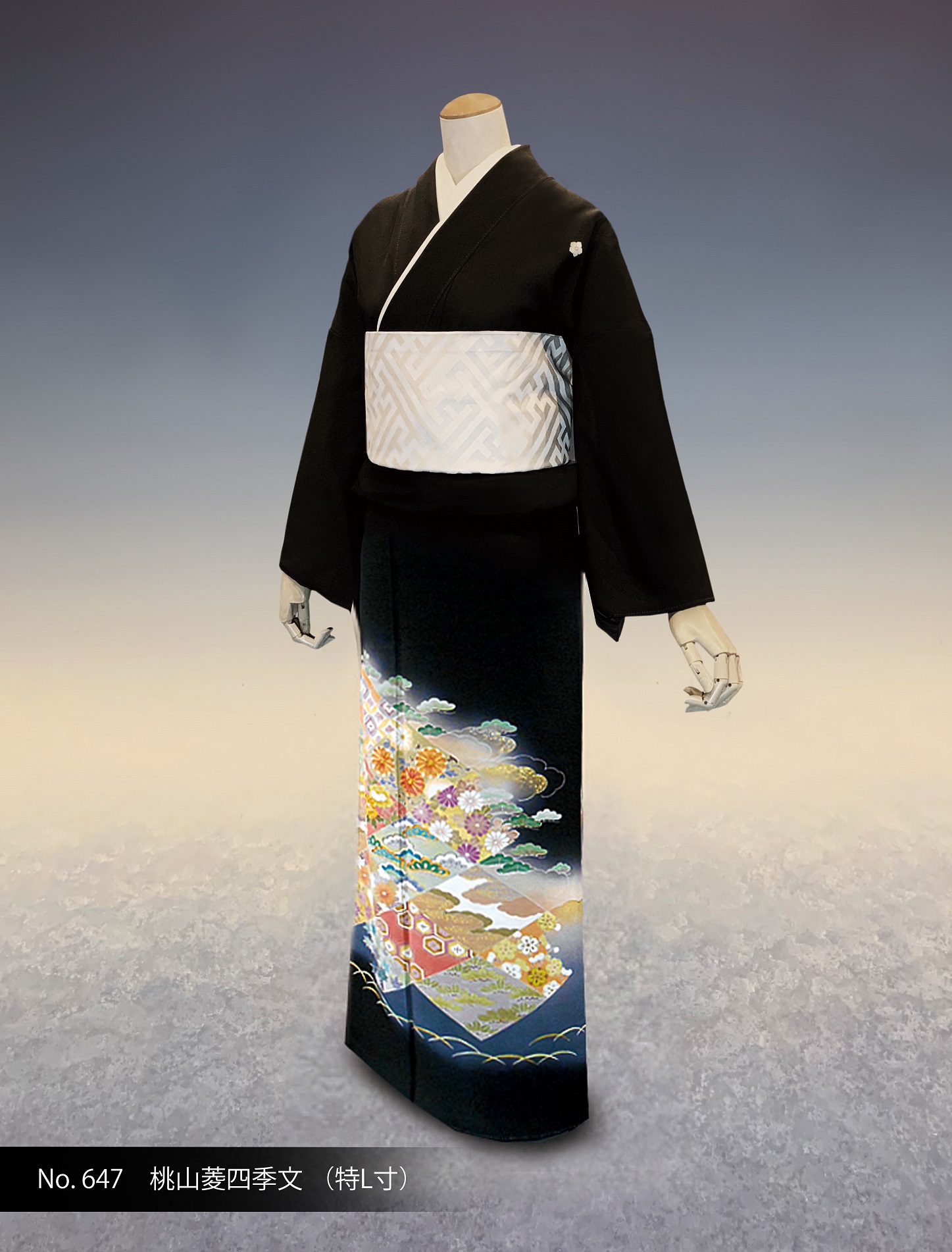 桃山菱四季文（M寸）