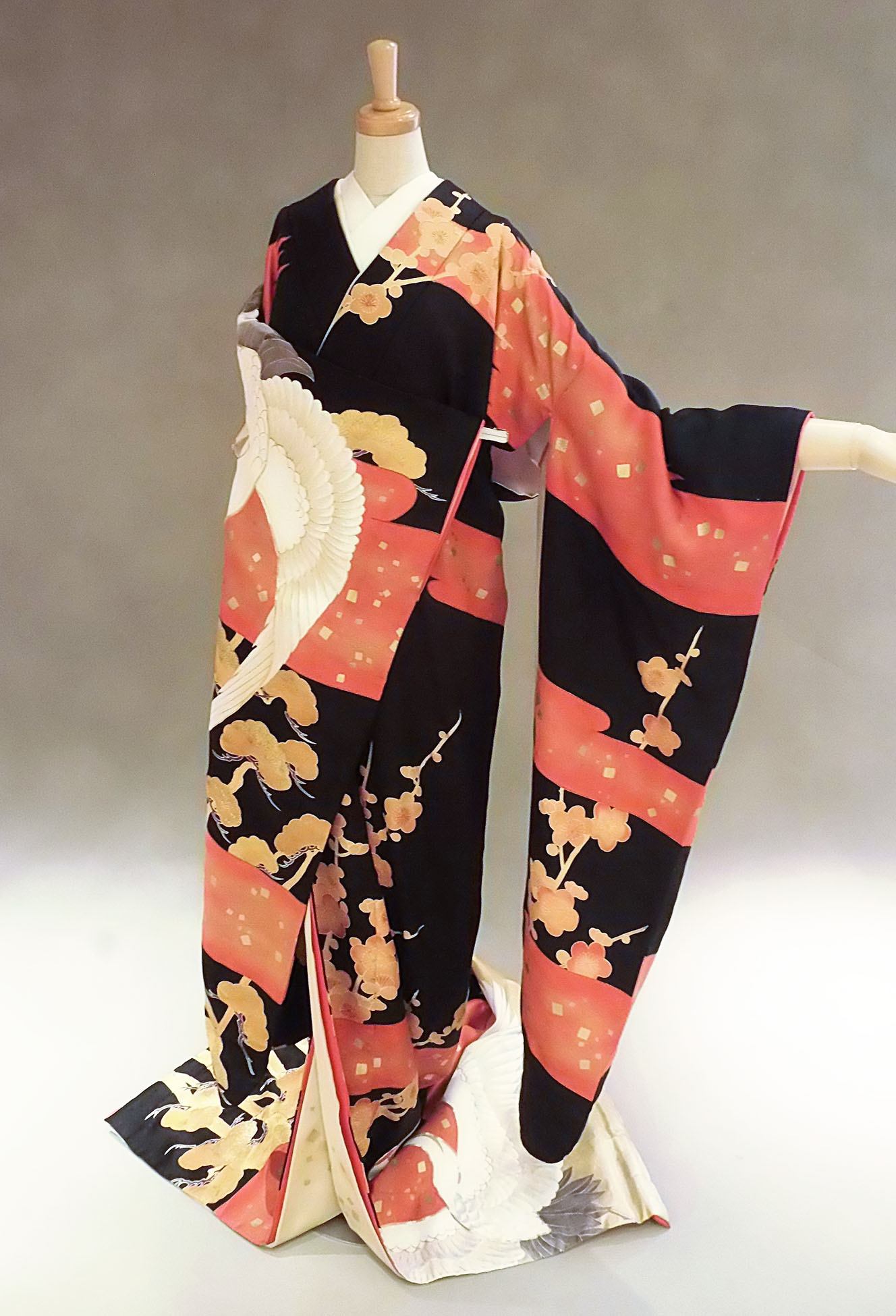 大鶴松梅 黒