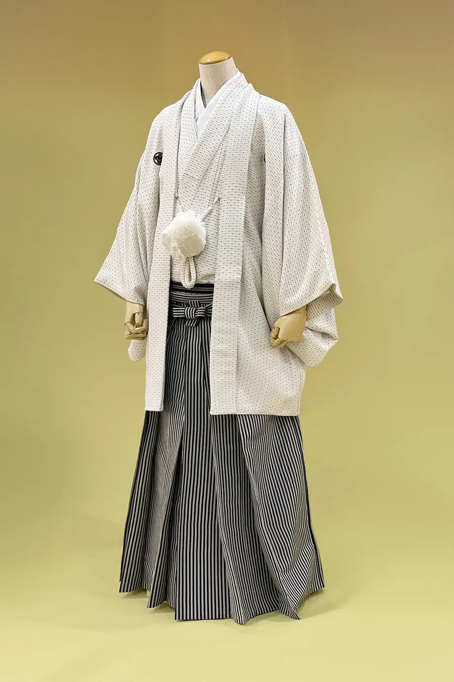 白紋付・黒白袴